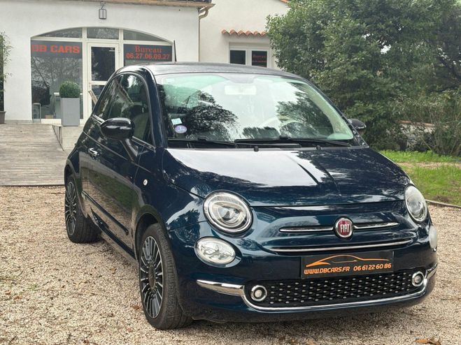 Fiat 500 SERIE 4 1.2 69 ch Club / 1�RE MAIN FRAN� Bleu de 2016