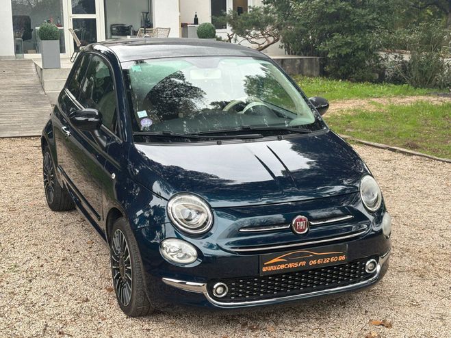Fiat 500 SERIE 4 1.2 69 ch Club / 1�RE MAIN FRAN� Bleu de 2016