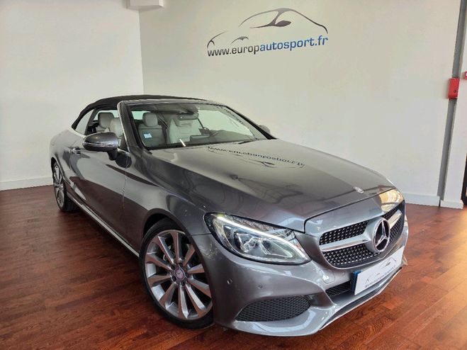 Mercedes Classe C CABRIOLET 220 D 170CH EXECUTIVE 9G-TRONI Gris F de 2017