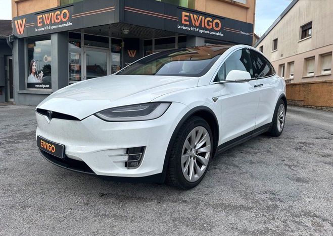 Tesla Model X model-x 90d electric 525ch 90kwh 4wd dua Blanc de 2016