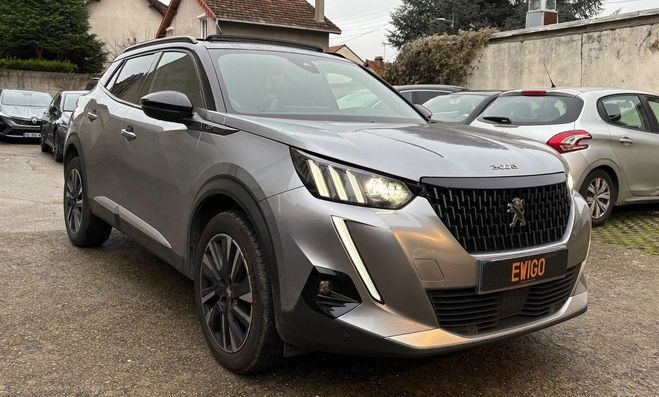 Peugeot 2008 gt pack eat8 130 ch toit ouvrant camera  Gris de 2022