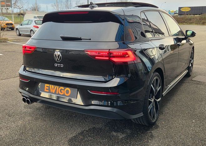 Volkswagen Golf 8 gtd 200ch dsg7 full options �tat neuf Noir de 2024