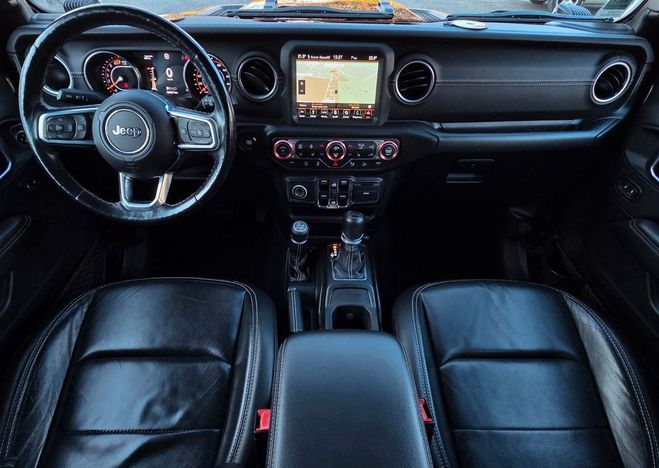 Jeep Wrangler 2.0 t 272 ch unlimited overland preparti Noir de 2019