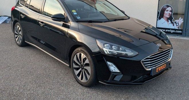 Ford Focus sw 1.5 tdci 120ch titanium pack hiver st Noir de 2019