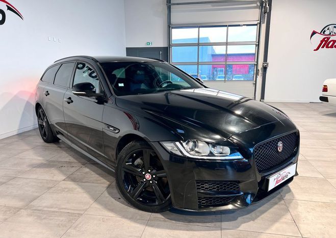 Jaguar XF 2.0 d 240cv r sport-gps-led-2018 Noir de 2018