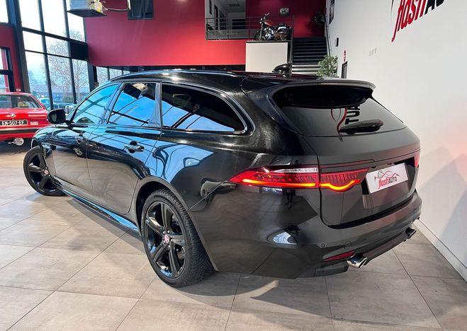 Jaguar XF 2.0 d 240cv r sport-gps-led-2018 Noir de 2018