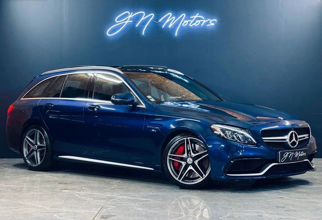 Mercedes Classe C iv sw 63 amg s bva7 c63 suivi complet ga Bleu de 2017