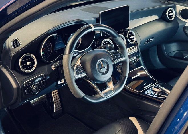 Mercedes Classe C iv sw 63 amg s bva7 c63 suivi complet ga Bleu de 2017