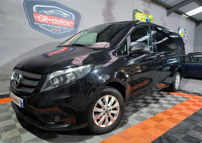 Cliquer pour voir la photo suivante Mercedes Vito 116 Cdi BVA 163cv 5 places Révisé et gar Noir de 2020
