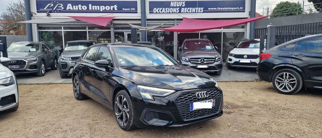 Audi A3 Sportback tdi 150 s-tronic s-line Noir de 2020