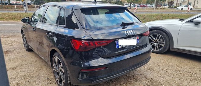 Audi A3 Sportback tdi 150 s-tronic s-line Noir de 2020