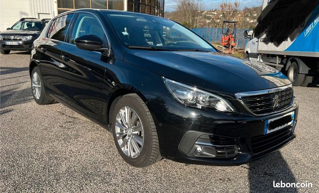 Peugeot 308 hdi 130 chv allure Noir de 2020