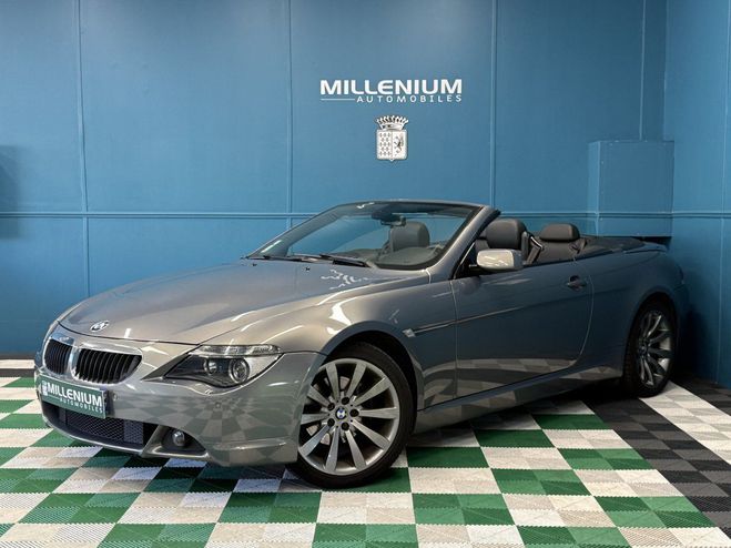BMW Serie 6 CABRIOLET (E64) 630CIA 258CH PACK LUXE Gris C de 2008