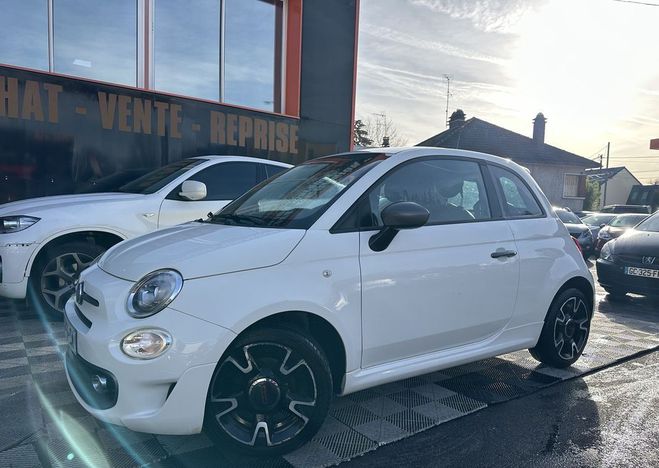 Fiat 500 1.2 8V 69CH S&S SPORT Blanc de 2019