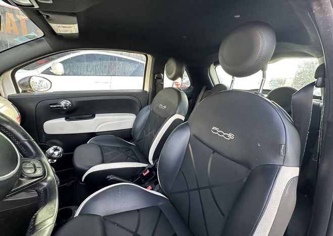 Fiat 500 1.2 8V 69CH S&S SPORT Blanc de 2019