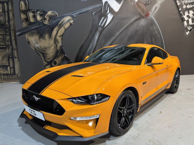 Ford Mustang 450 V8 BVA10 GT Fran�aise / Suspension M Orange de 2018
