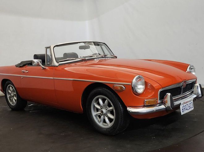 MG MGB B cabriolet Rouge de 1973