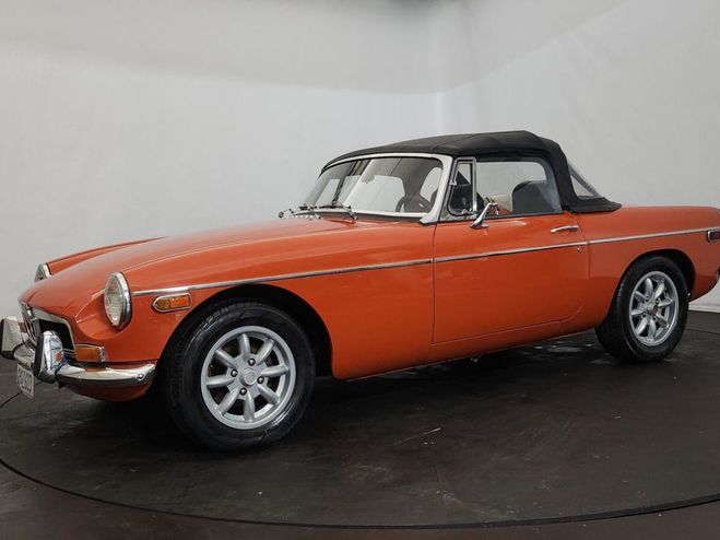 MG MGB B cabriolet Rouge de 1973