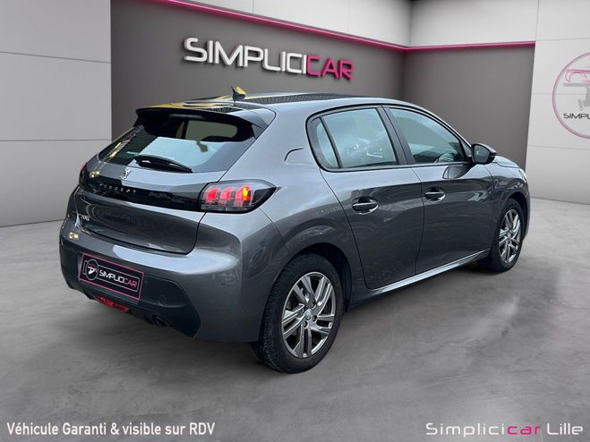 Peugeot 208 BlueHDi 100 SS BVM6 Active Gris de 2020