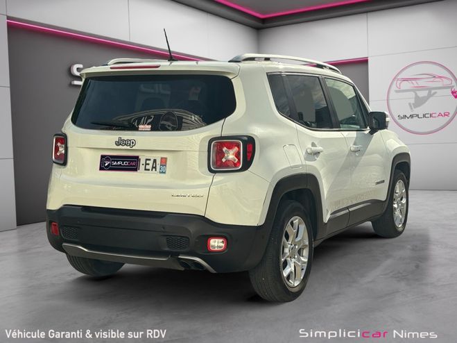 Jeep Renegade 1.4 I MultiAir SS 140 ch Limited - Courr Blanc de 2017