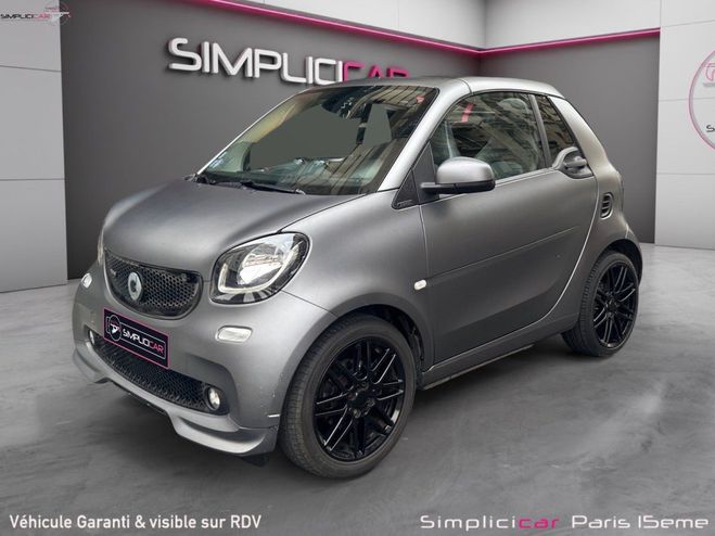 Smart Fortwo COUPE 0.9 109 ch SS BA6 Brabus Xclusive Gris de 2017