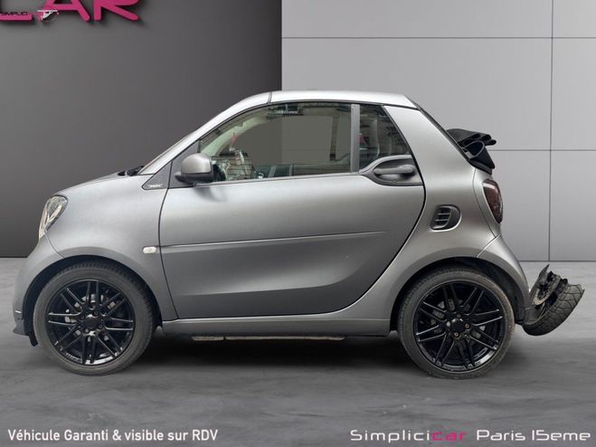 Smart Fortwo COUPE 0.9 109 ch SS BA6 Brabus Xclusive Gris de 2017