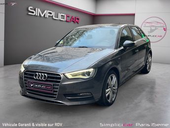  Voir d&eacute;tails -Audi A3 Sportback 2.0 TDI 150 S Line S tronic 6 &agrave; Paris (75)