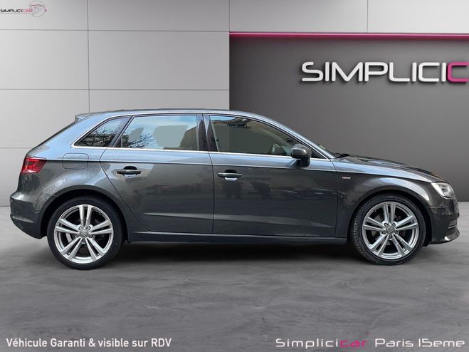 Audi A3 Sportback 2.0 TDI 150 S Line S tronic 6 Gris Daytona de 2014