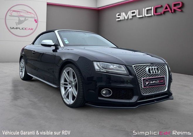 Audi S5 CABRIOLET V6 3.0 TFSI 333 Quattro S Tron Noir de 2011
