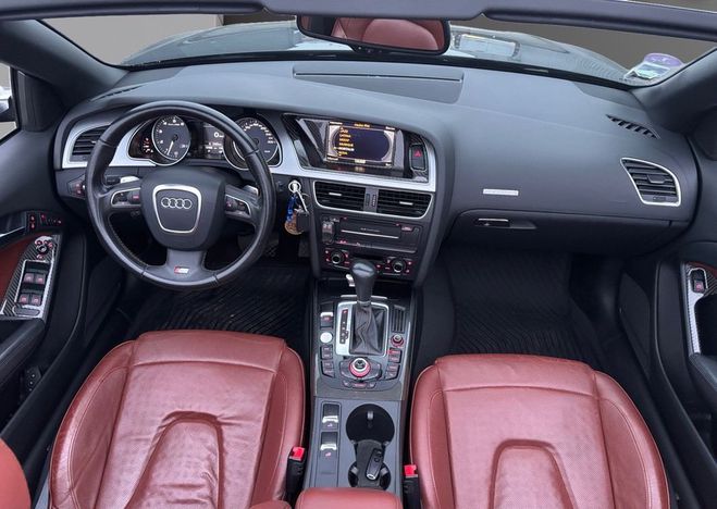 Audi S5 CABRIOLET V6 3.0 TFSI 333 Quattro S Tron Noir de 2011