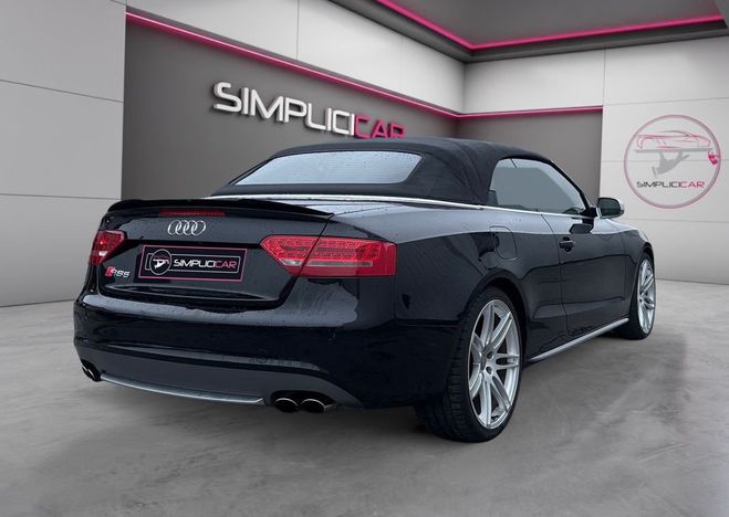Audi S5 CABRIOLET V6 3.0 TFSI 333 Quattro S Tron Noir de 2011