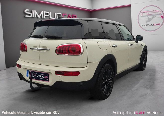 Mini Clubman F54 1.5 Cooper 136 ch Red Hot Chili Gara Blanc de 2017