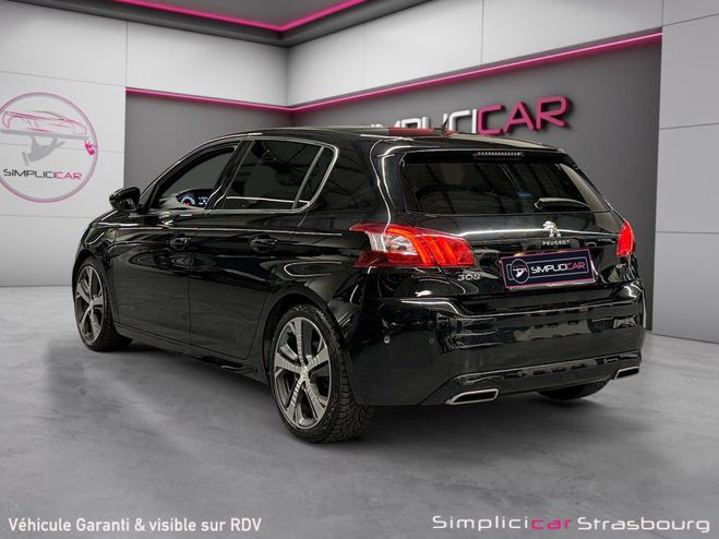 Peugeot 308 2.0 BlueHDi 180ch SS EAT6 GT TOIT PANO - Noir de 2016