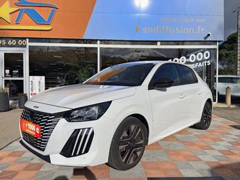  Voir d&eacute;tails -Peugeot 208 100 BV6 ALLURE Radars AV-AR Ecran 10