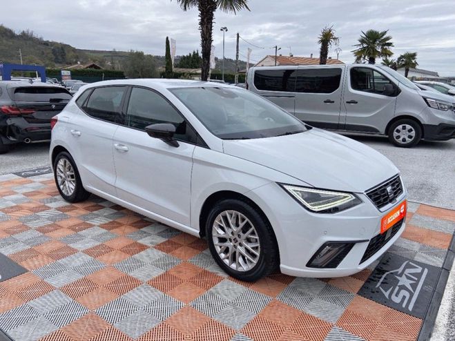 Seat Ibiza 1.0 TSI 110 BV6 FR GPS Cam�ra Cockpit Blanc de 2024