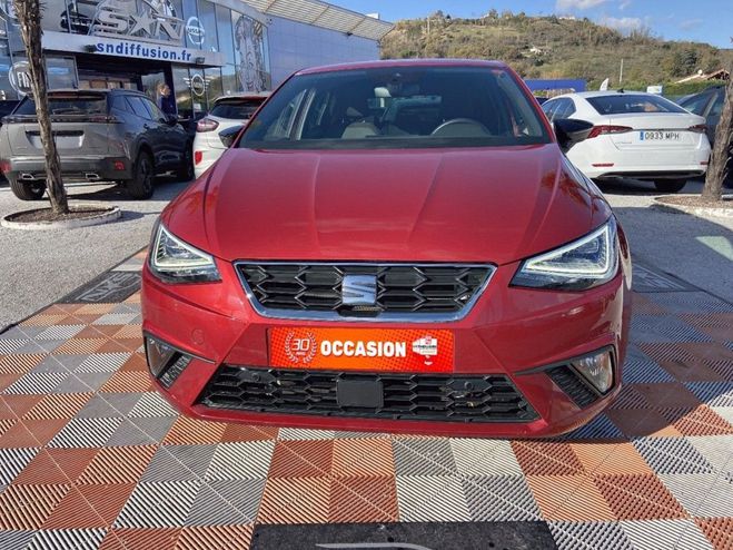 Seat Ibiza 1.0 TSI 110 BV6 FR GPS Cam�ra Cockpit Rouge Fonc� de 2024