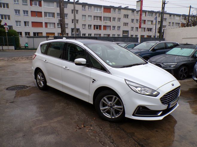 Ford S Max S 2.0 EcoBlue 150 SetS BVA8 Titanium Bus BLANC de 2021