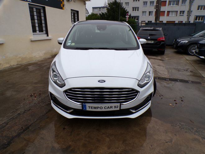 Ford S Max S 2.0 EcoBlue 150 SetS BVA8 Titanium Bus BLANC de 2021