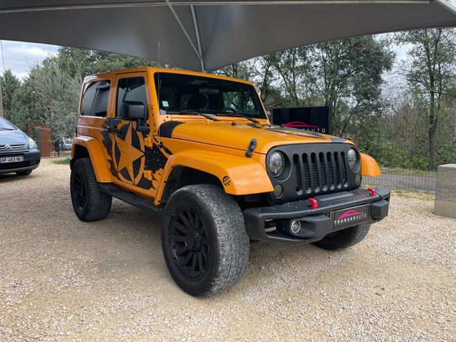 Jeep Wrangler 2.8 CRD 200ch / Hart Top / Android Auto  Orange de 2013