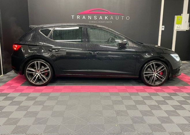 Seat Leon 2.0 TSI 300ch DSG6 Cupra SECONDE MAIN EN Noir de 2018