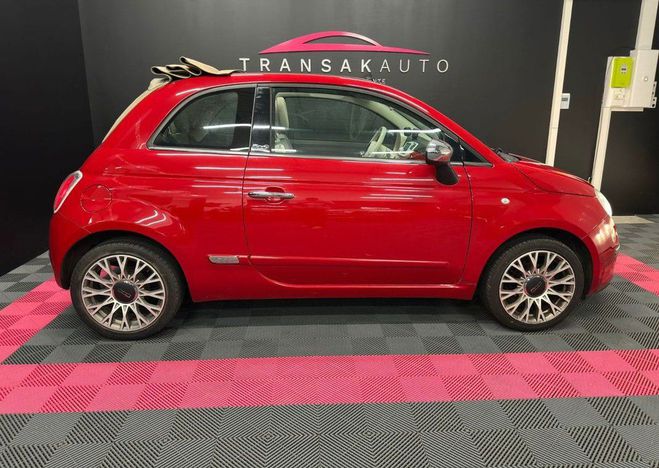 Fiat 500 C 1.2 8V 69 ch Lounge R�VISION � JOUR CO Rouge de 2013
