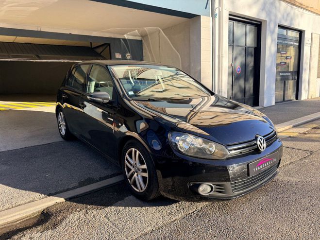 Volkswagen Golf 1.6 TDI 105 FAP CR BlueMotion Trendline Noir de 2010