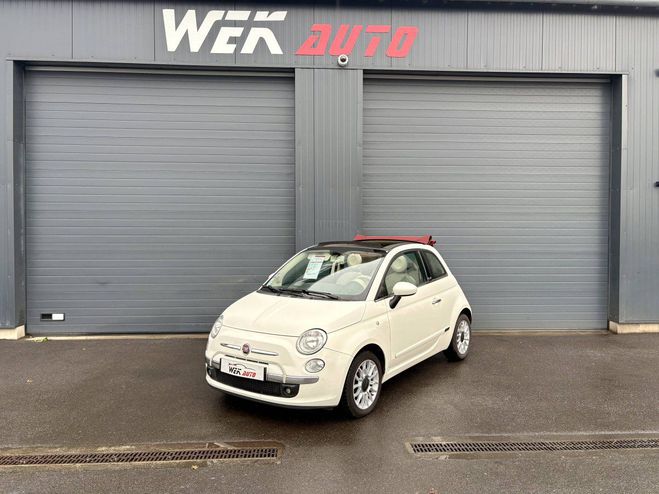 Fiat 500 1.2 8v 69ch S&S Lounge BLANC de 2010