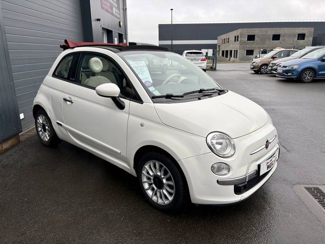 Fiat 500 1.2 8v 69ch S&S Lounge BLANC de 2010