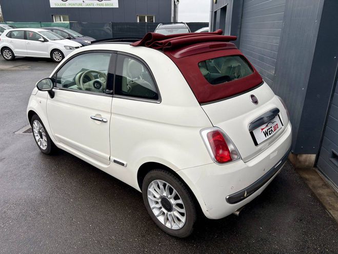 Fiat 500 1.2 8v 69ch S&S Lounge BLANC de 2010