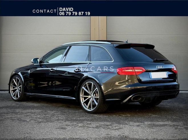 Audi RS4 AVANT Quattro 4.2 V8 FSI 450 FACELIFT NOIR de 2014