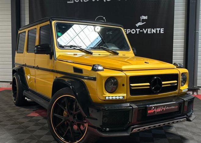 Mercedes Classe G 63 AMG 571ch Break Long 7G-Tronic Speeds Jaune de 2015