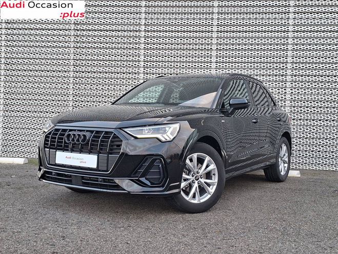 Cliquer pour voir la photo suivante Audi Q3 35 TFSI 150 ch S tronic 7 S line plus Noir de 2024