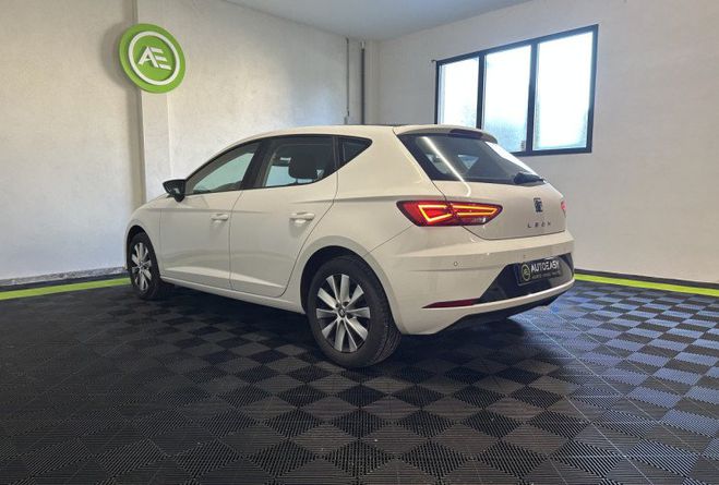 Seat Leon III 1.6 TDI 115ch FAP Style / CarPlay BLANC de 2017