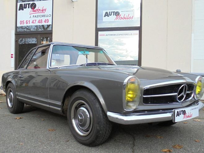Mercedes Classe SL 250 SL PAGODE VERSION CALIFORNIA GRIS FONCE METAL de 1967